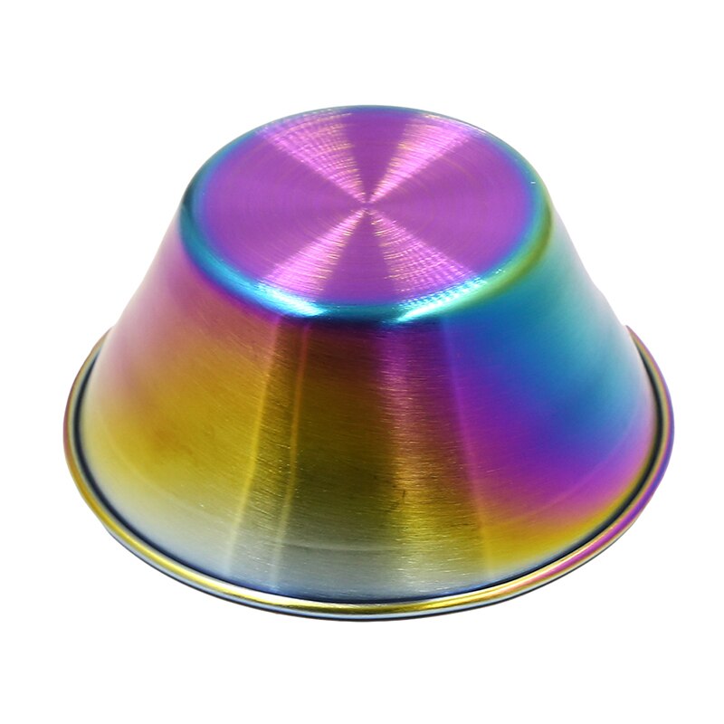 Stainless Steel Small Dish Food Snack Sauce Seasoning Dish Seasoning Steel Cone Plate Sauce Dish