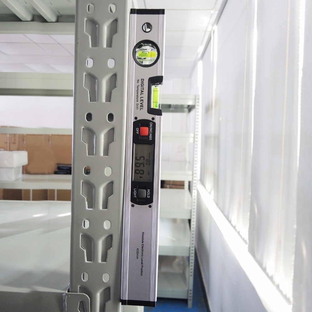 Ângulo digital finder nível 360 graus faixa espírito inclinômetro vertical com ímãs transferidor régua