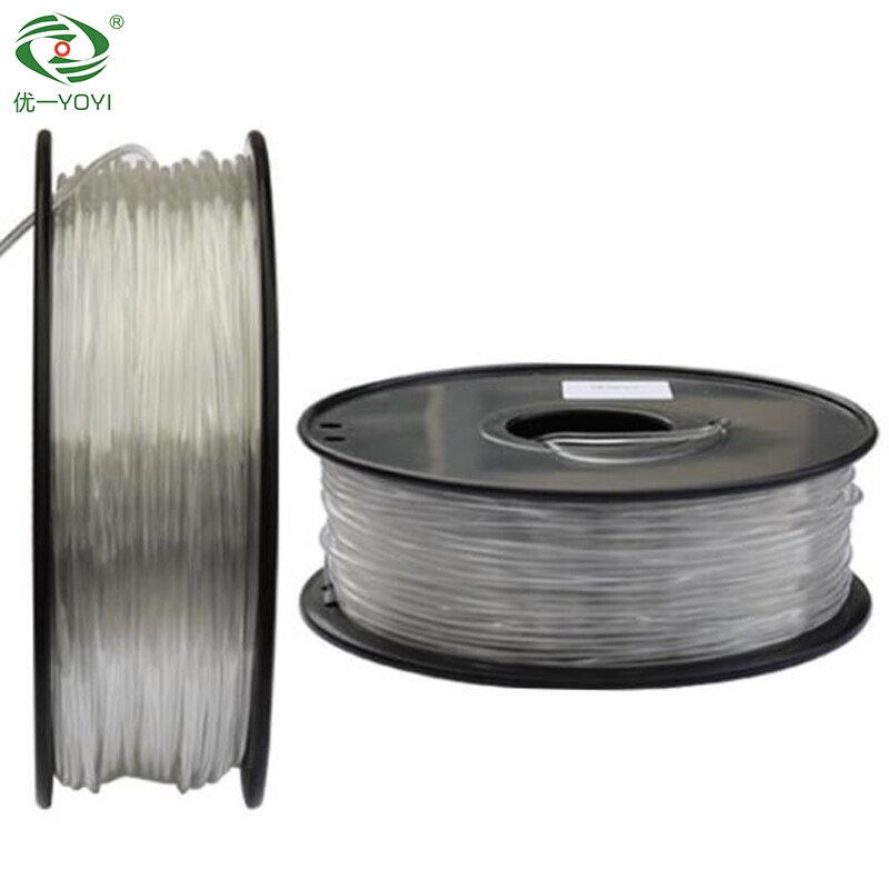 Fabbrica oult ottica trasparenza 1.75 millimetri PMMA Filamento 3D Stampante