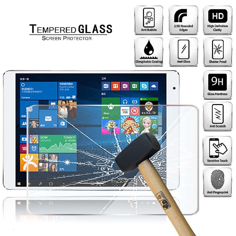 Tablet Gehard Glas Screen Protector Cover Voor Teclast X98 Plus Hd Anti-Screen Explosieveilige Breuk Gehard Film: Default Title