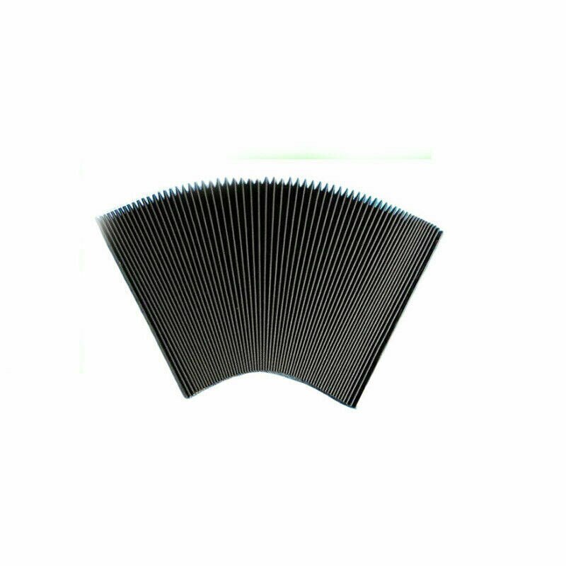 CNC Milling Engraver Machine Protective Flat Accordion Bellows Dust Cover 200mm