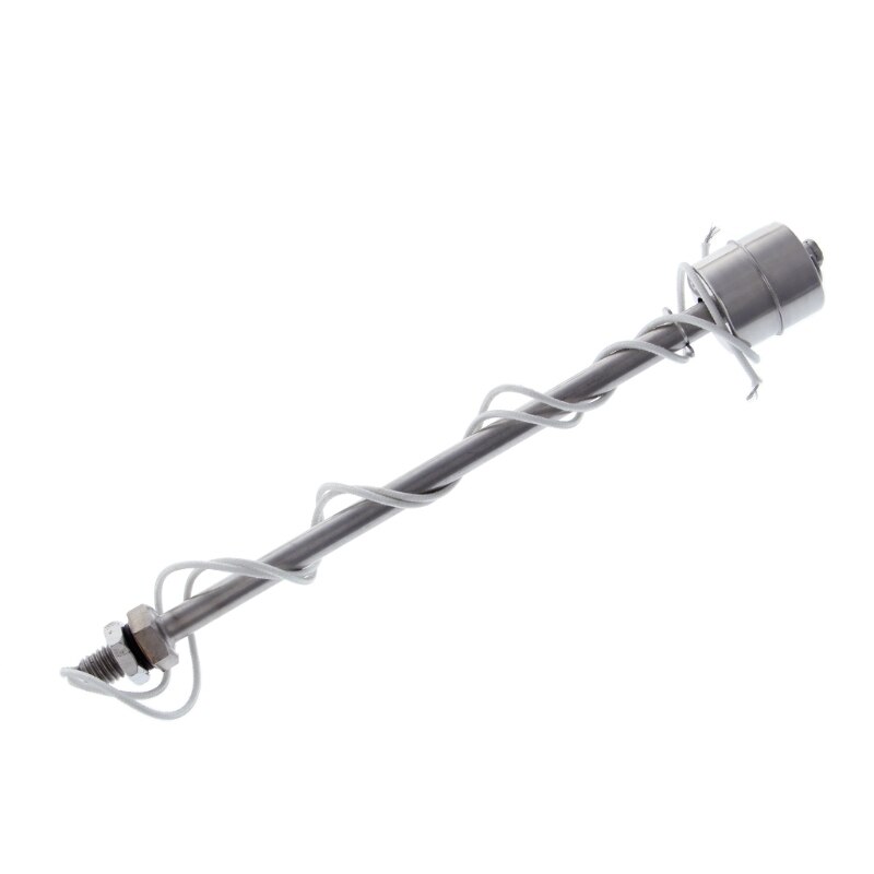 Vlotterschakelaar van roestvrij staal, tank, vloeistofniveausensor 110v 220v 220mm 10w