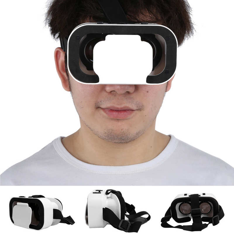 Lunettes de réalité virtuelle 3D, portables, Diatance, ajustables, pour téléphone de 4.7 à 6,53 pouces