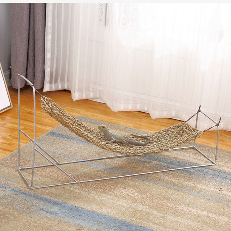 Plataforma de reptil hamaca lagartija tumbona hamacas geccos colgante red tanque Decoración