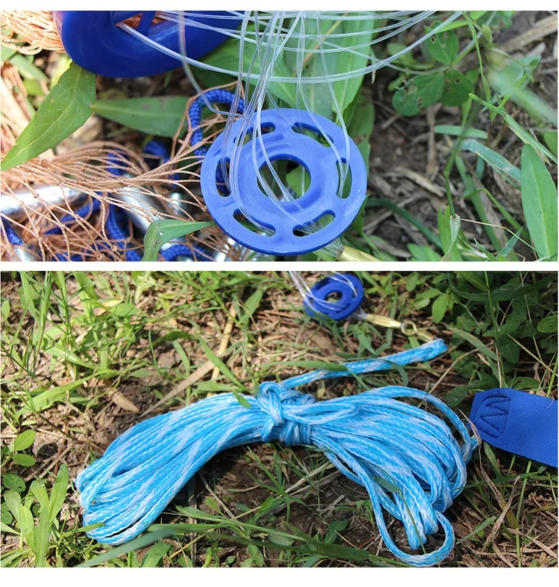 Lawaia Visnet Multifilament/Monofilament Lijn Werpnet Vangst Vis Gooi Netwerk Staal Zinklood Outdoor Handnet Visval