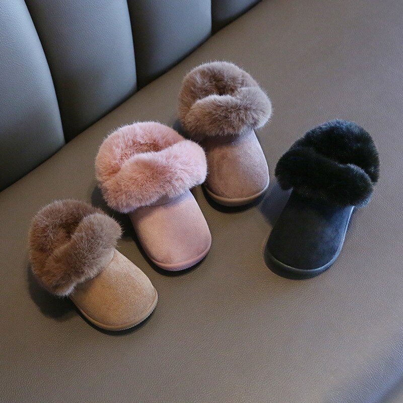 Winter Pluche Baby Meisjes Snowboots Warme Schoenen Jongens Schoenen Kinderen Laarzen Mode Peuter Kinderen Laarzen Zachte Warme Winter laarzen