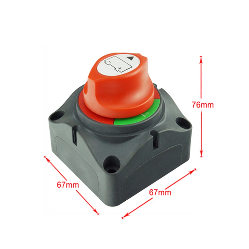 Battery Master Disconnect Rotary Cut Off Isolator Switch Car motorcycle Boat