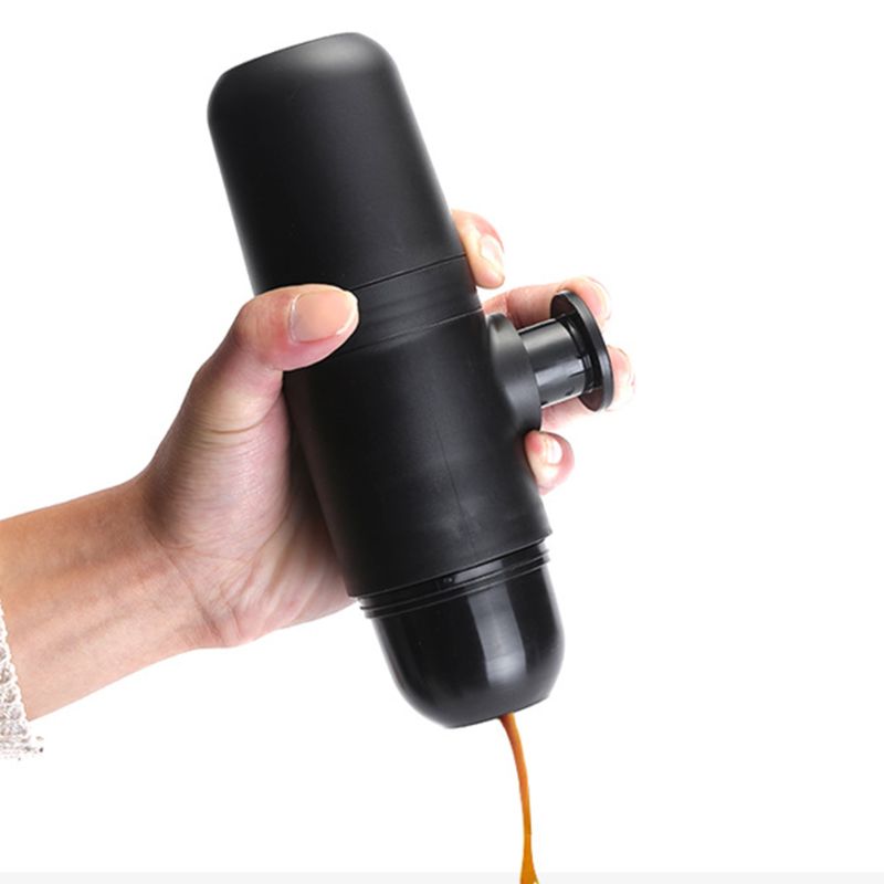Mini Coffee Machine Hand Held Coffee Maker Portable Compact Manual Espresso Maker Hand Pressure Portable Express Coffee Maker