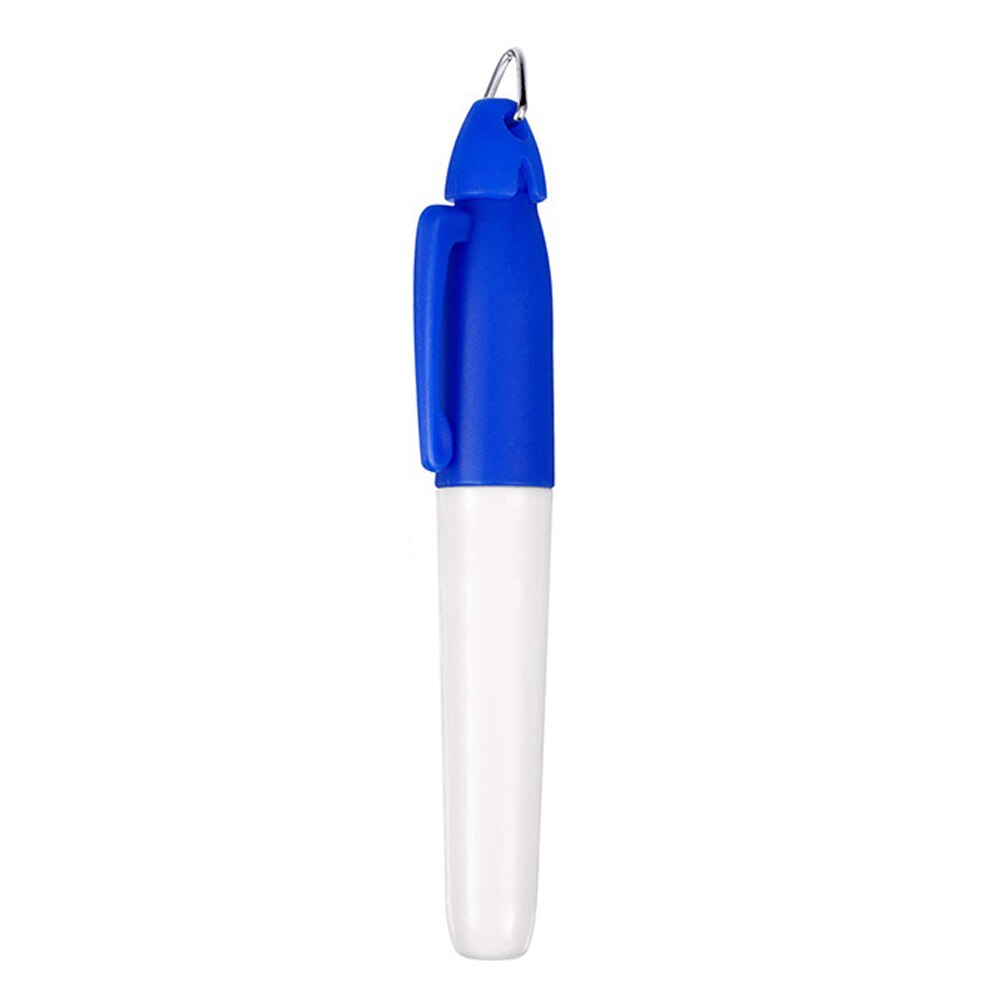 Professionele Golfbal Liner Markers Pen Met Hang Haak Tekening Alignment Marks: Blauw