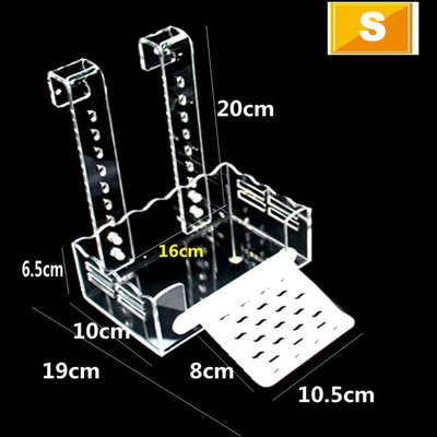 Turtle Basking Platform Height-Adjustable Hanging Amphibian Platform Fish Tank Aquarium Platform Tortoise Resting Terrace: 5