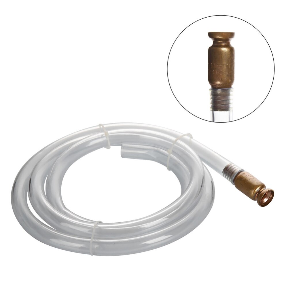 1 st 180mm pvc rör självsugande gas sifonpump bensin bränsle vatten shaker sifon säkerhets självsugande slang rör pumpslang