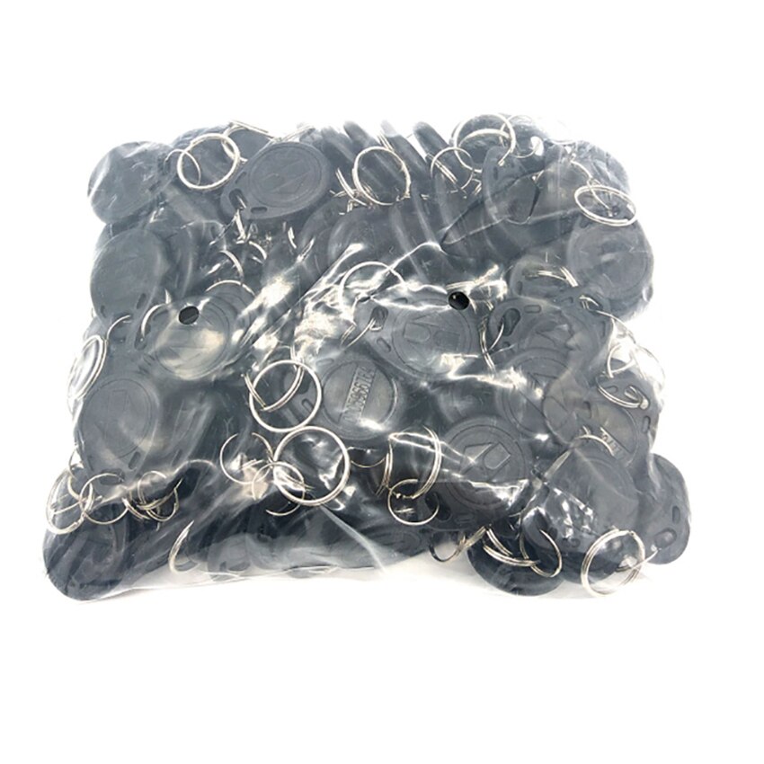 100 Stuks Rfid Tag 125 Khz Proximity Kaart Rfid Keyfobs Sleutelhanger Toegangscontrole Smart Card 11 Kleuren Keyfob