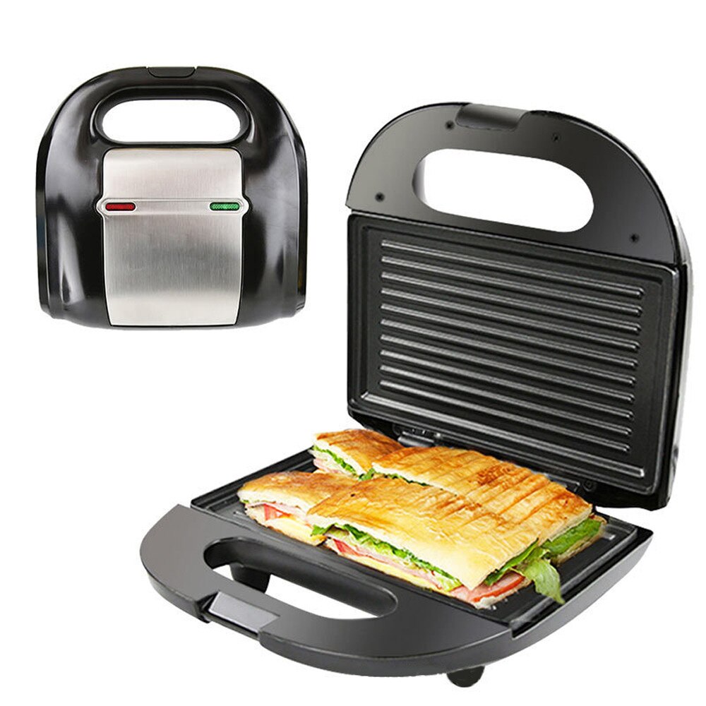 Breakfast cake sandwich panini maker toaster 3-in-1 Gray