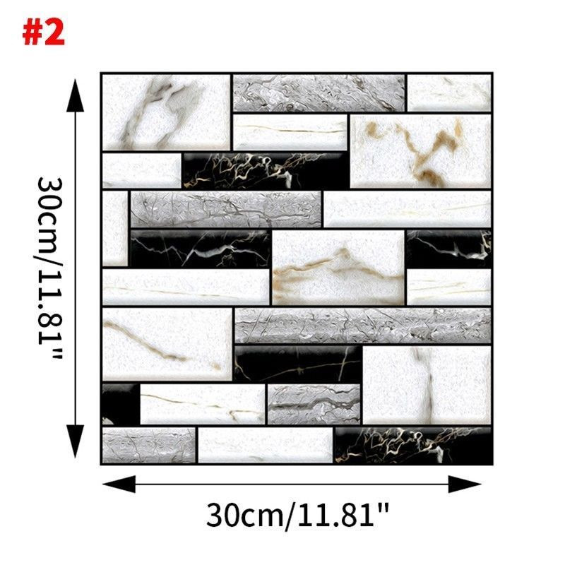 3D Stereo Muursticker Home Office 3D Baksteen Waterdicht Muursticker Zelfklevende Panel Decor Verwijderbare Room Decor