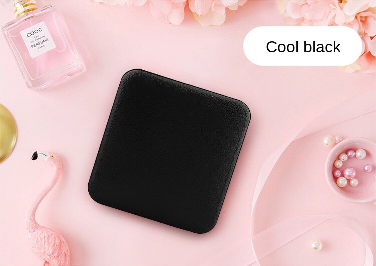 10000mAh Mini Power Bank For smart phone Portable Digital Disply External Battery Pack Powerbank: Black