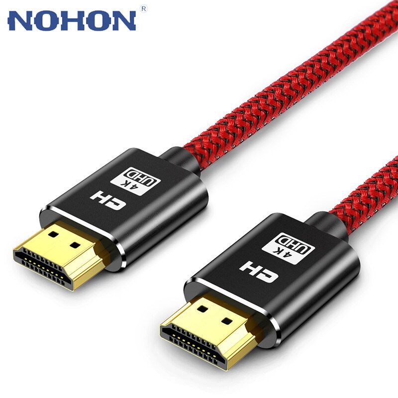 HDMI Cable 4K 2.0 Cable for Apple TV PS4 Splitter Switch Box HDMI to HDMI Cable 60Hz Video Audio Cabo Cord Cable HDMI 4K 2m 3m