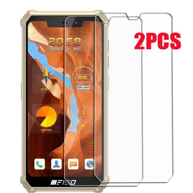 Voor Oukitel Bison Gehard Glas Beschermende Op F150 Bison (B2021) 5.86Inch Screen Protector Telefoon Cover Film