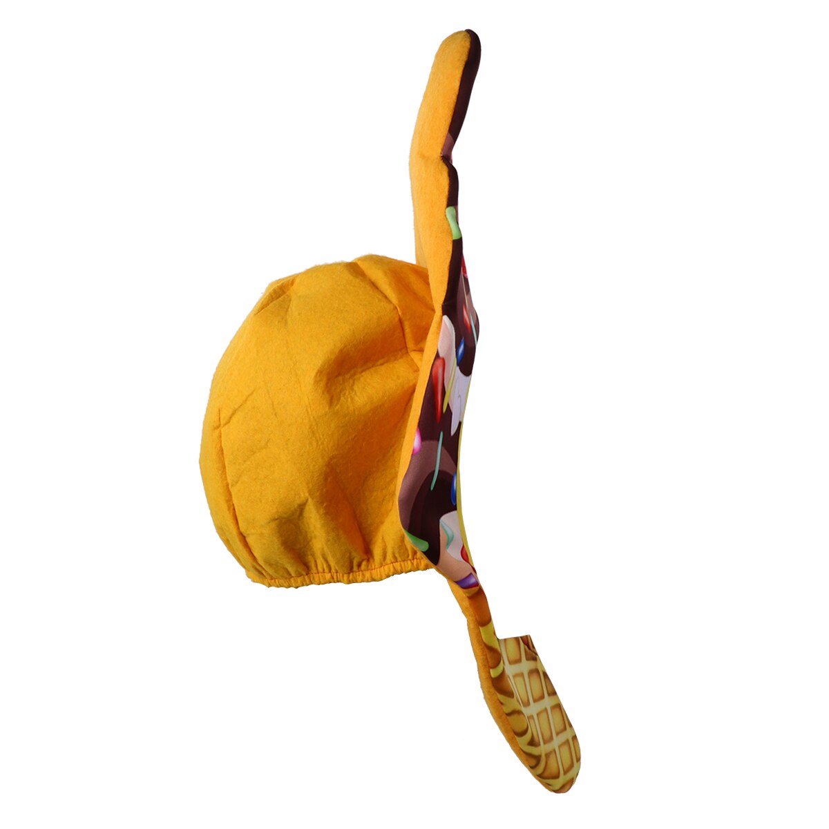 1Pc Decorative Ice Cream Hat Cosplay Food Headgear Party Head Party Costumes Funny Headwear