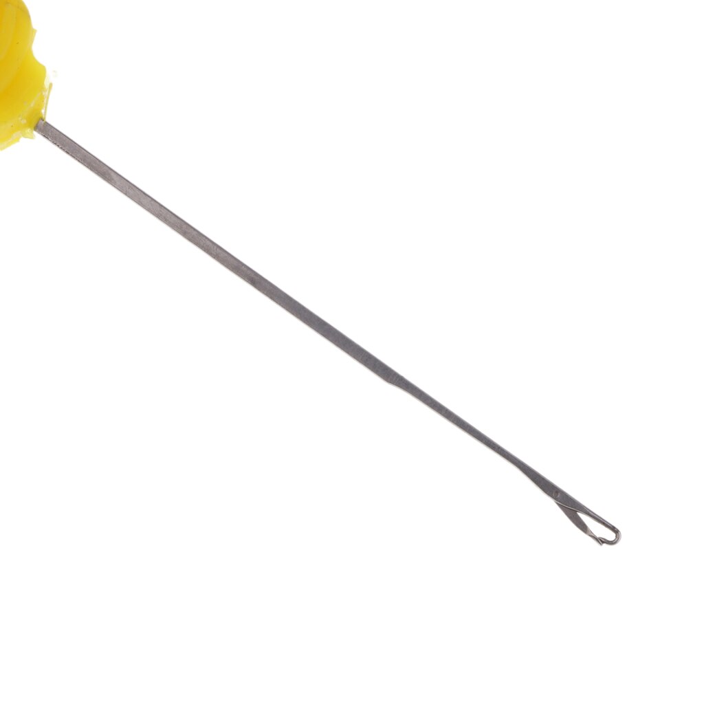 2 Pieces Stainless Steel Baiting Splicing Needle Fishing Bait Needle Boilie Hook Needle