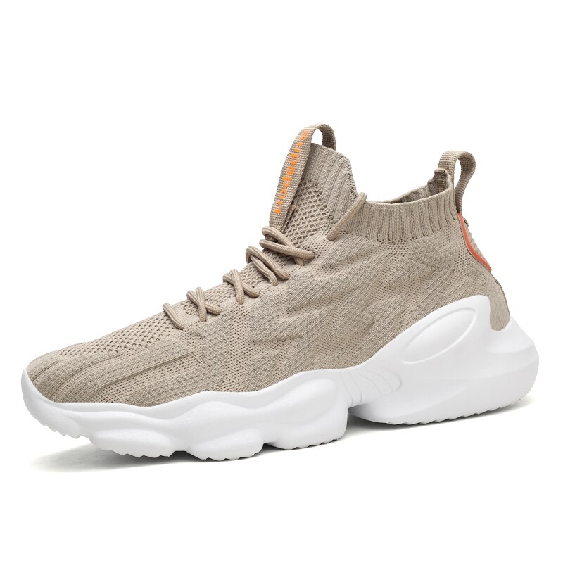 Platform Jogging Platform Men Sport Shoes Light Breathable Knitting... – Vicedeal