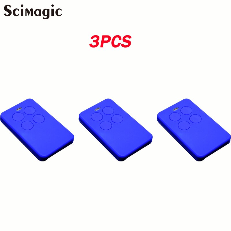 garage remote control 287mhz 315mhz 433.92mhz 868mhz rolling code multi-frequency remote control for gate switch garage door: 3PCS blue