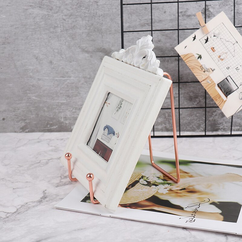 Art présentoir chevalet exquis bibliothèque plat support plat bol Photo cadre Photo livre piédestal support décoration de la maison