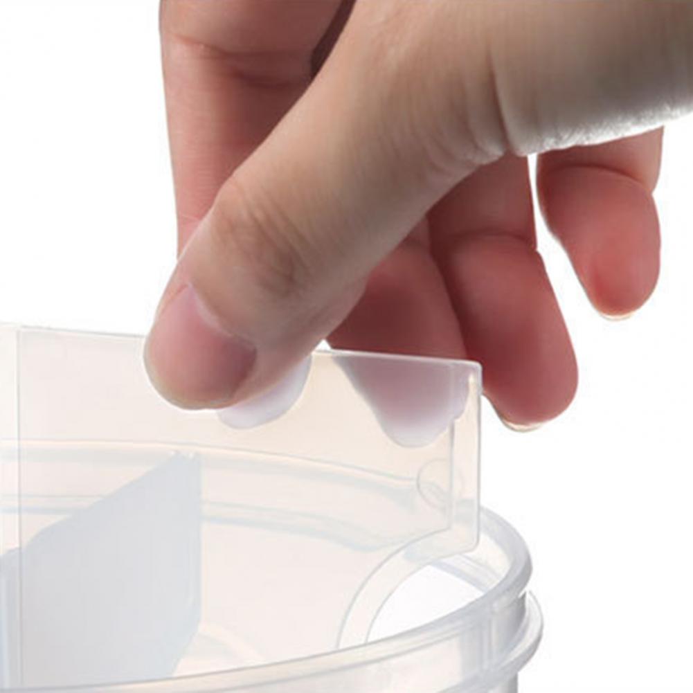 Caja de almacenamiento sellada cajón granos depósito de almacenamiento de alimentos de cocina para el hogar alimentos contenedores para cereales secos medida tazas herramienta de cocina