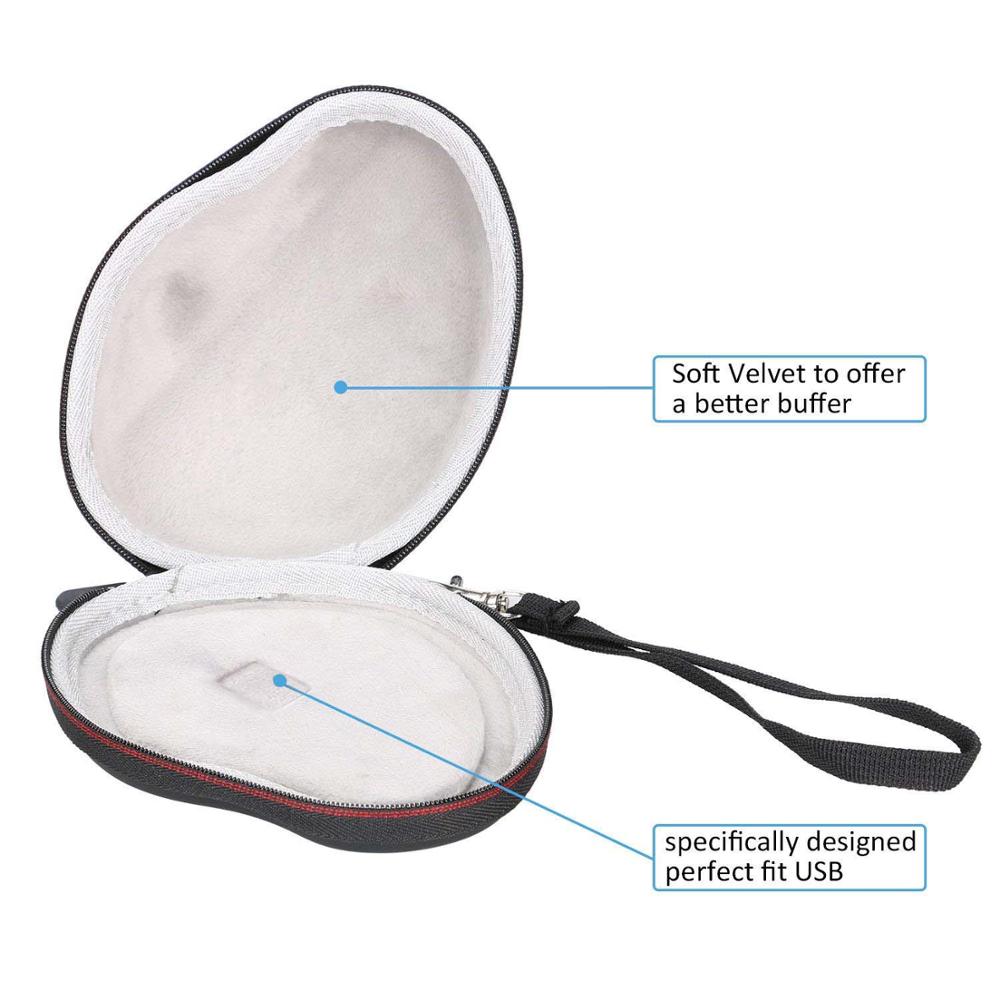 Hard Case voor Logitech M570 Geavanceerde Draadloze Trackball & M570 Trackball Muis-Reizen Beschermende Opbergtas: Default Title