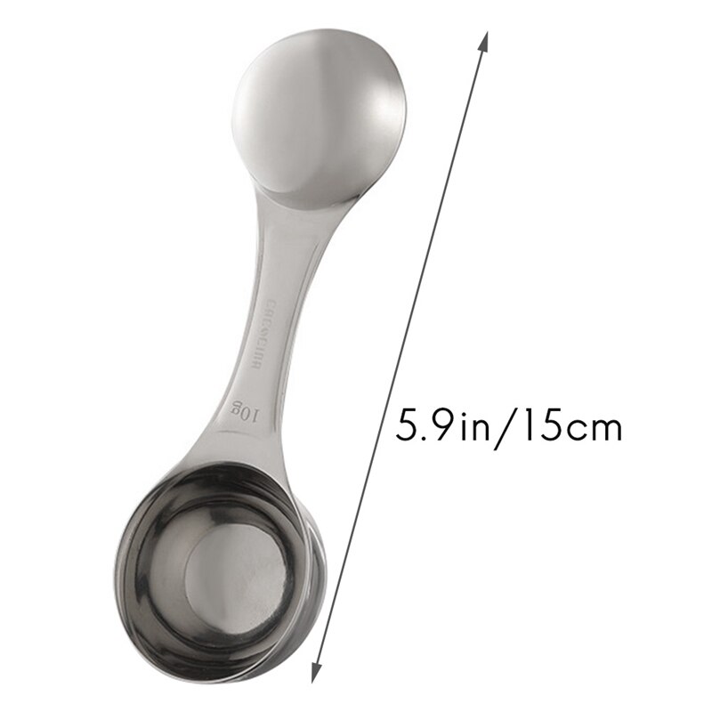 Meet Scoop Koffie Scoop, Roestvrij Staal Meten Lepel Voor Gemalen Koffie, Espresso, Koffiebonen