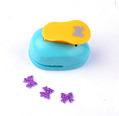 2.5cm blommor punch pyssel stansar scrapbook puncher skum scrapbooking cutter eva punch barn prägling pappershål: Rosett