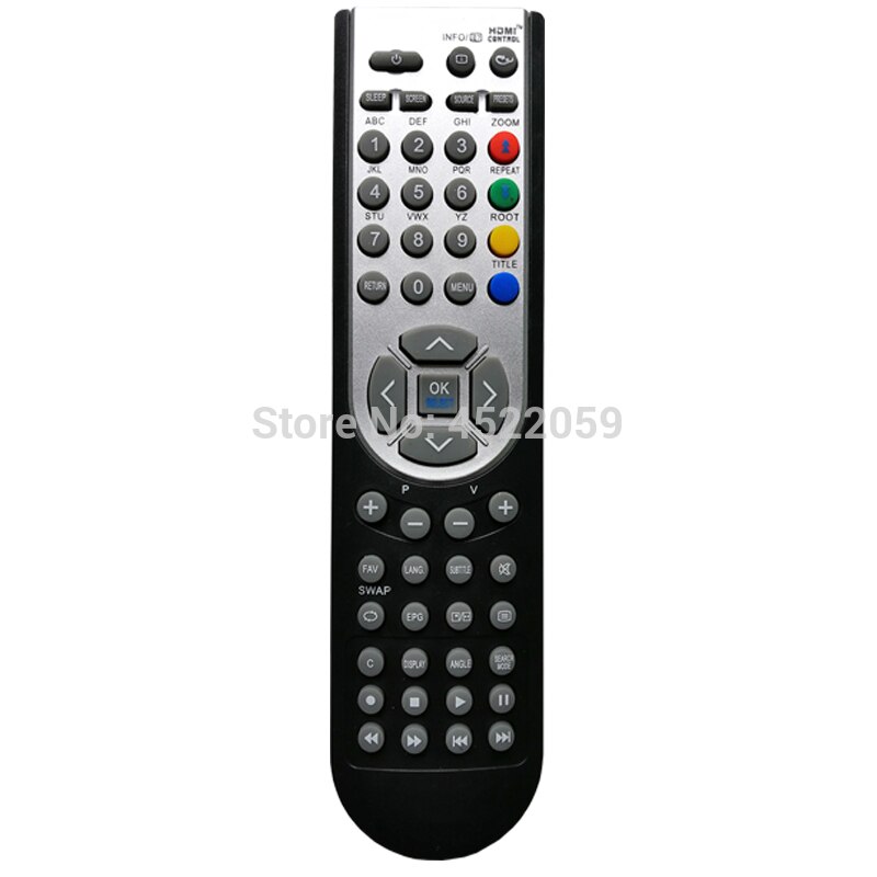 RC1900 Remote Control for OKI HITACHI ALBA LUXOR GRUNDIG VESTEL TELEFUNKEN BUSH TECHWOOD FLINLUX AKAI NEVIR SANYO PROSONIC TV