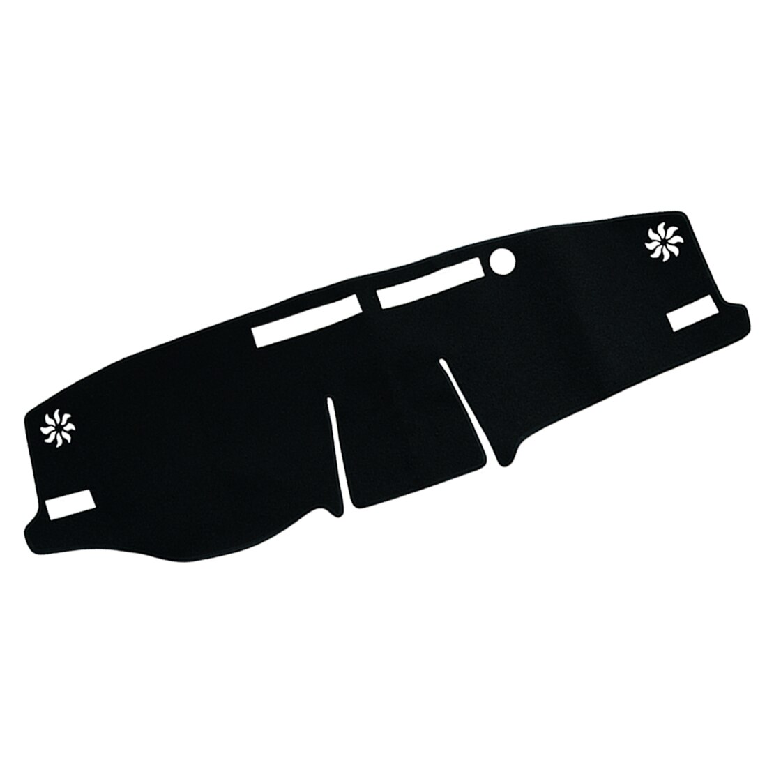 Left Hand Drive Anti-Slip Dashboard Cover Dash Mat Zonnescherm Pad Auto Zwart Polyester Fit Voor Toyota RAV4