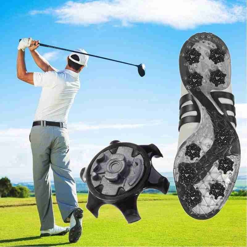 14pcs/lot Golf Spikes Pins Turn Fast Twist Shoe Spikes Set Thin Cleats Shoes Pins Durable Black Golf Parts Ultra Replacemen U1T7