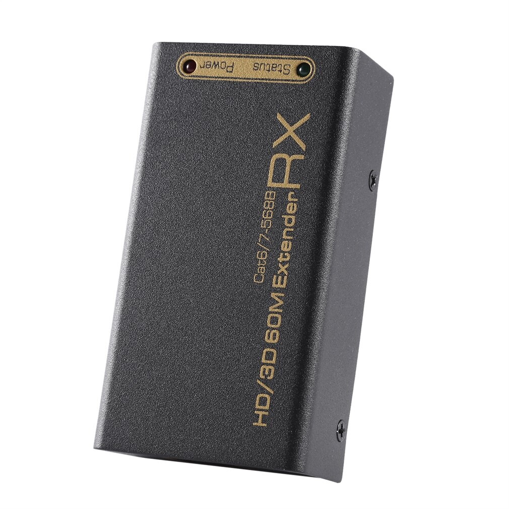 1080P 60m HDMI extender HDMI repeater plus Cat 6 Cat 7 Ethernet cables with IR function Rj45 transmitter TX / RX extender