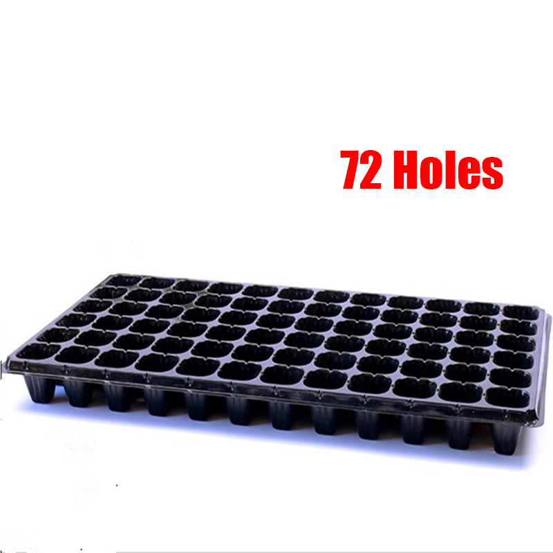 21-200 Gat Plaat Voor Zaailingen Starter Pot Planten Kwekerij Potten Voor Kieming Zaailing Huis Tuin Tuin Potten Plantenbakken: 72