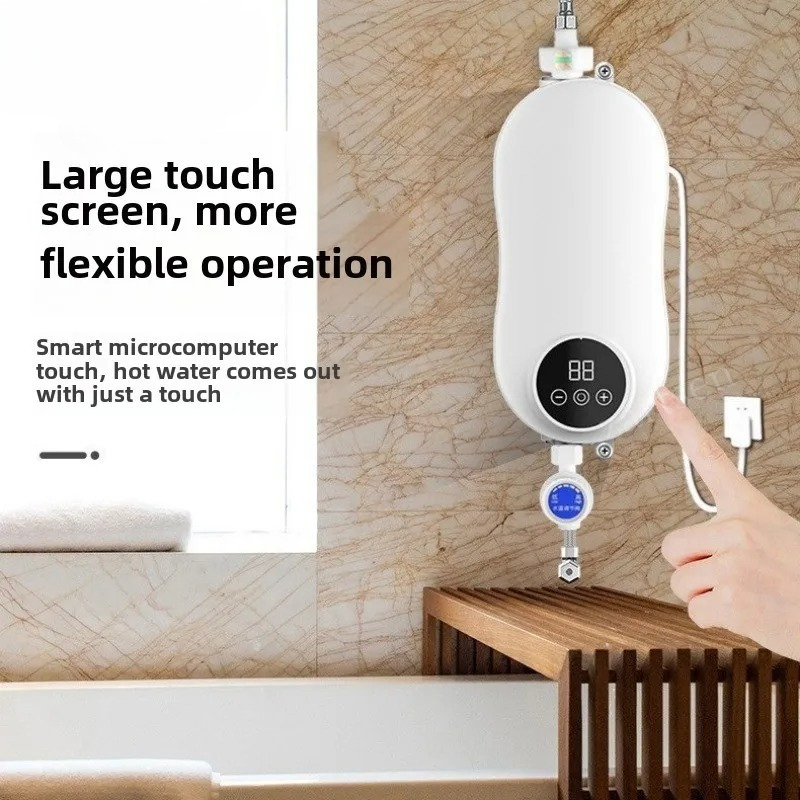 Instant Boiler 220V 4500W Draagbare Elektrische Kachels voor Badkamer Warm Water Douche en Thuis Keuken Verwarming