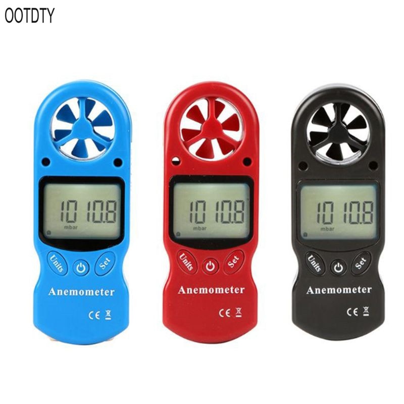 8 In 1 TL-302 Digitale Anemometer Lcd Display Thermometer Hygrometer Temperatuur Vochtigheid Wind Snelheid Chill Luchtdruk