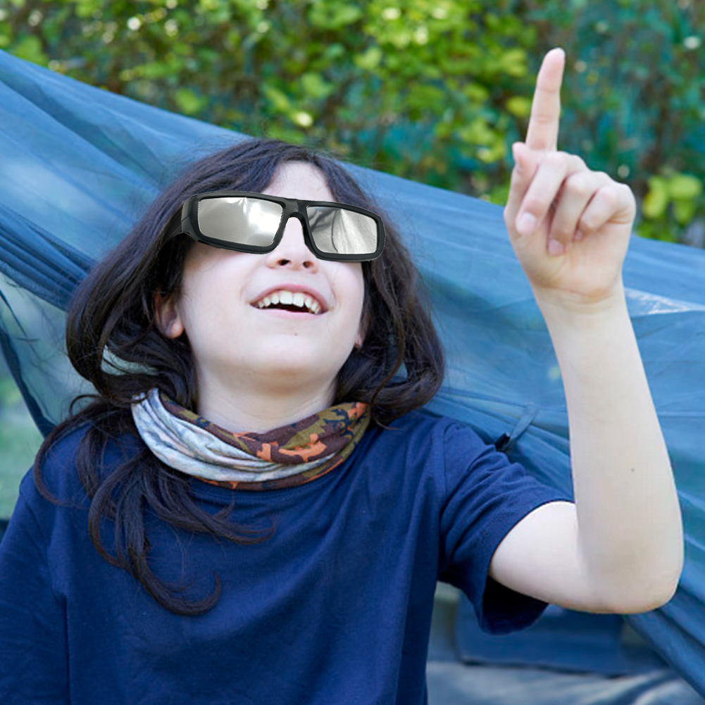 1/2/100er Pack Sonnen finsternis Brille ISO-zertifizierte sichere Farben Sonnen finsternis Betrachtung brille direkte Sonnen ansicht sicherer Augenschutz