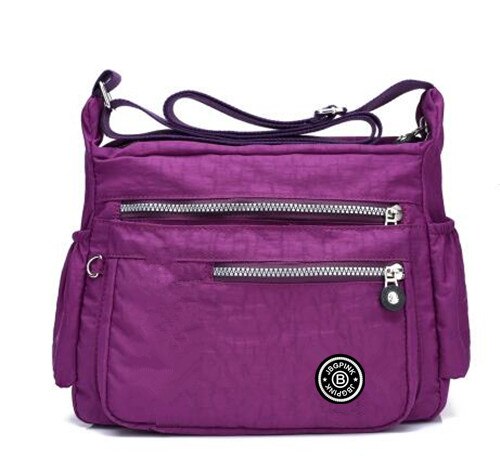 J-BG PinK Women Famous Brand Big Nylon Shoulder Beach Bag Casual Tote Female Crossbody Bags sac Femme Bolsa Feminia: 1