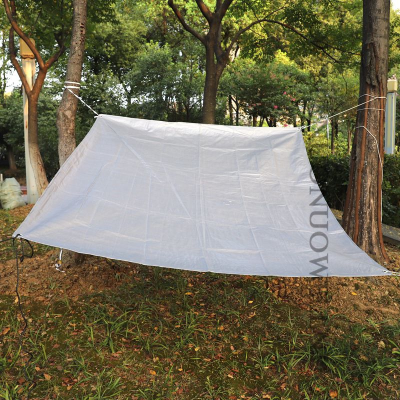 Bâche de jardin en PE 200 g/m², tissu imperméable, voile d'ombrage d'extérieur, pour bateau, camion, épaisseur 0.32mm