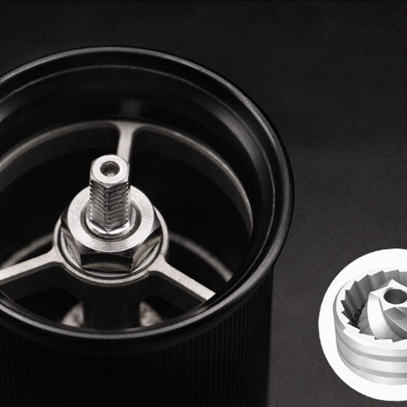Stainless Steel Portable Manual Coffee Grinder Travel Portable Hand-Washing Italian Coffee Grinder