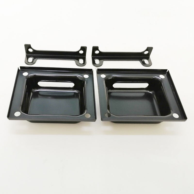 2 Pcs Transformer Cover Shields EI86/96/105/114 End Bells Shrouds Thickening Iron Side Top Protective Lids Inductor Accessories