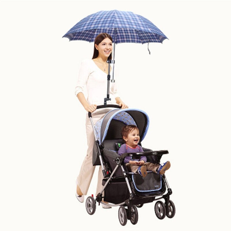 Soporte de paraguas para cochecito de bebé, accesorios para silla de ruedas, soporte elástico