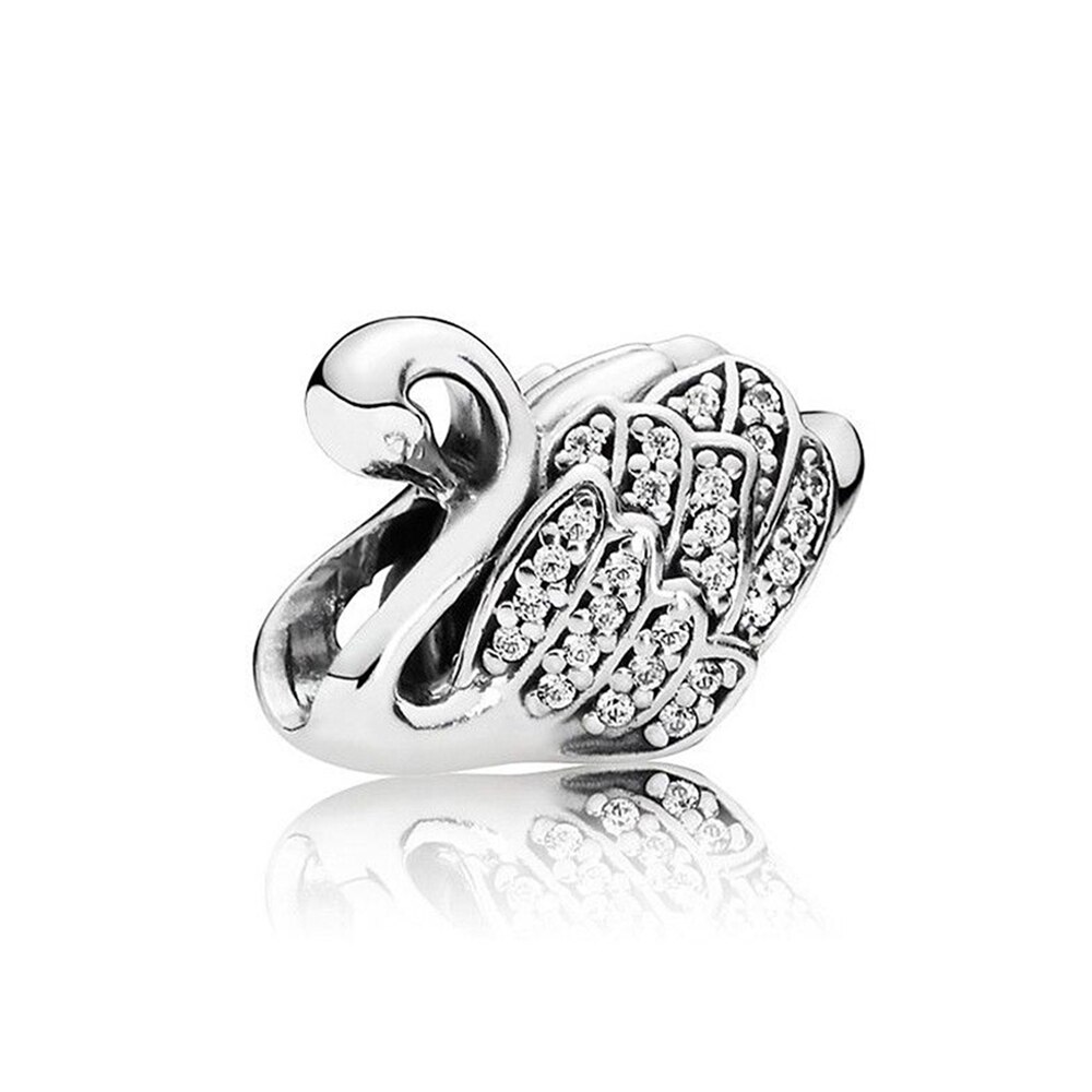 Moda nowy 100% 925 Sterling srebrna sowa ryby żaba i inne kolekcja zwierząt Charm Stringing Diy bransoletka biżuteria prezent: 9