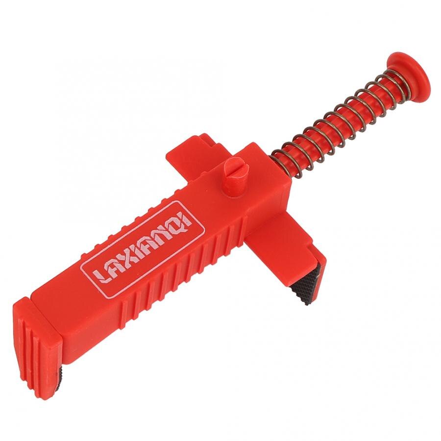 2PCs Brick Liner Plumber Tools Leveling Measuring Tool Hardware Accessory Red Plastic for Building Construction