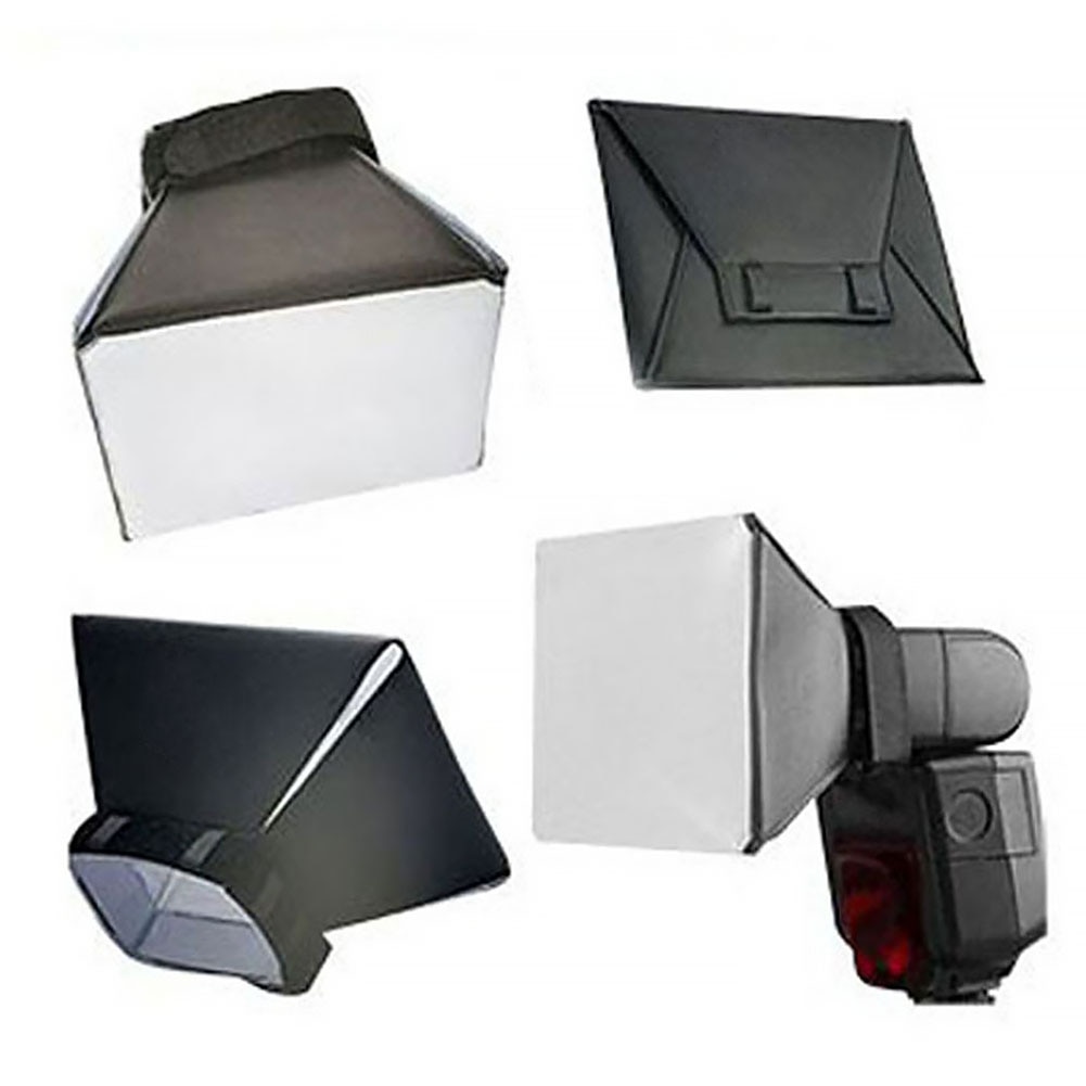 30X27Cm Fotografie Softbox Diffuser Universal Portable Opvouwbaar Accessoire Flash Speedlite Professionele Voor Dslr