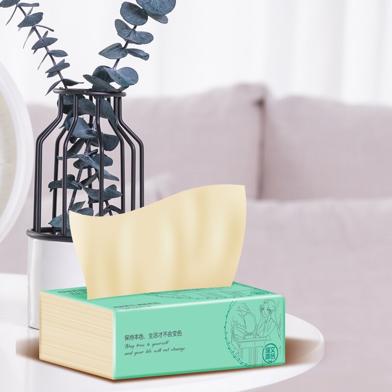 Ansiktsservetter rektangulärt silkespapper handdukspapper pappershanddukar pappershanddukar kökspapper, ark silkespapper