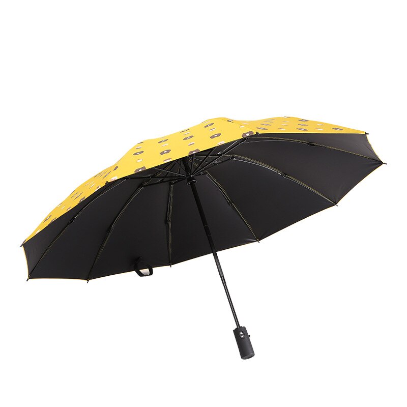 Inverted Windproof Umbrella with Coating,10 Ribs Auto Open & Close Travel Umbrella,Portable Reverse Outdoor sun Umbrellas: 9