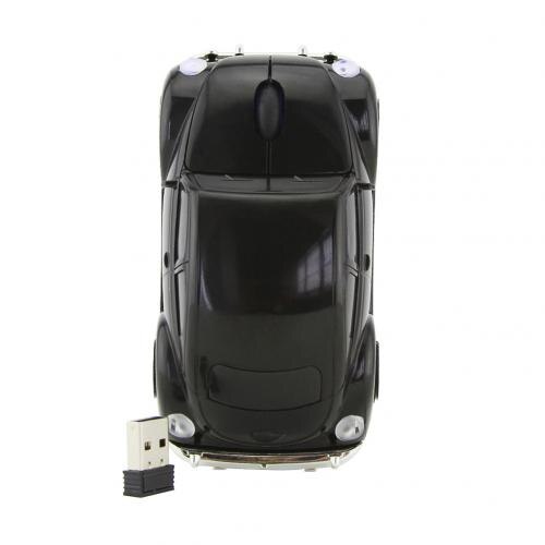 Drahtlose Auto bilden Computer Maus Usb Optische Mini 3d Ergonomische SUV Spielen Mäbenutzen Tragbare PC Gamer Mause Für Laptop Macbook: Schwarz