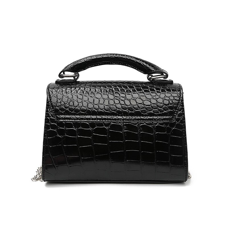 Crocodile motif bandoulière sacs pour femmes petite chaîne sac à main petit sac en cuir PU sac à main dames sacs de soirée